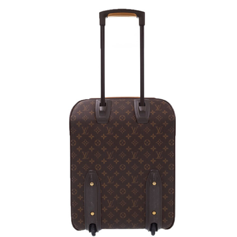 Louis Vuitton Brown Leather on Pegasus Carry Monogram Case